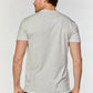 heather beige rhinestone tee back platini