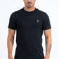Men's Rooster Logo Cotton Black T-Shirt