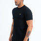 Men's Rooster Logo Cotton Black T-Shirt