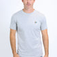 Men's Rooster Logo Cotton Gray T-Shirt
