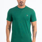 Men's Rooster Logo Cotton Green T-Shirt