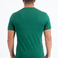 Men's Rooster Logo Cotton Green T-Shirt