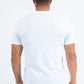 Men's Rooster Logo Cotton White T-Shirt