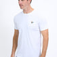 Men's Rooster Logo Cotton White T-Shirt