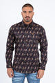 Diamond Ethnic Long Sleeve Shirt