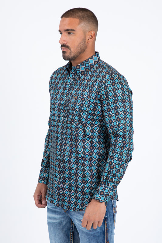 black diamond depth long sleeve shirt platini side