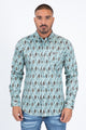 Diamond Ethnic Long Sleeve Shirt