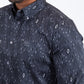 grey diamond ethnic long sleeve shirt platini