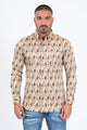 Diamond Ethnic Long Sleeve Shirt