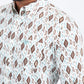 white diamond ethnic long sleeve shirt platini detail