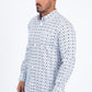 white diamond depth long sleeve shirt platini side