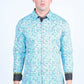 Satin Cotton/Spandex Long Sleeve Shirt
