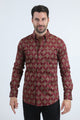 Cube Grid Long Sleeve Shirt