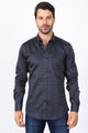 Geometric Curve Long Sleeve Shirt