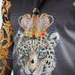 black rhinestone royal leopard shirt platini