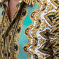 white rhinestone geometric baroque shirt platini