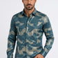 teal swirl ogee foil shirt men platini front