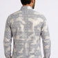 white swirl ogee foil shirt men platini back