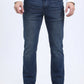 dark denim blue wade boot cut jean men platini front