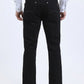 black wade boot cut jean men platini back