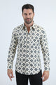 Tribal Stripe Western Shirt