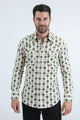 Plaid Bleach Wash Western Shirt
