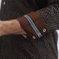 Mens Western Modern Fit Cotton/Spandex Long Sleeve Black Shirt with Snaps