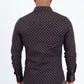 black solid texture western shirt platini