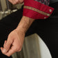 Mens Western Modern Fit Cotton/Spandex Long Sleeve Black Shirt with Snaps