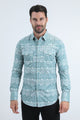 Large Scale Botanical Western Shirt