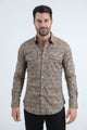 Leaf Diamond Botanical Western Shirt