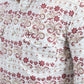 Mens Western Modern Fit Cotton/Spandex Long Sleeve White Shirt with Snaps