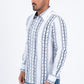 white ii solid texture western shirt platini