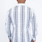 white ii solid texture western shirt platini