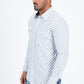 white solid texture western shirt platini