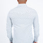 white solid texture western shirt platini