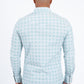 white ii micro pattern geometric western shirt platini