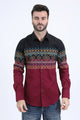 Geometric Diamond Western Shirt