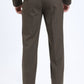 Mens Poly-Stretch Fit Western Brown Suit Pants