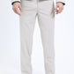 Mens Poly-Stretch Fit Western White Suit Pants