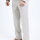 Mens Poly-Stretch Fit Western White Suit Pants