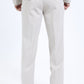 Mens Poly-Stretch Fit Western White Suit Pants