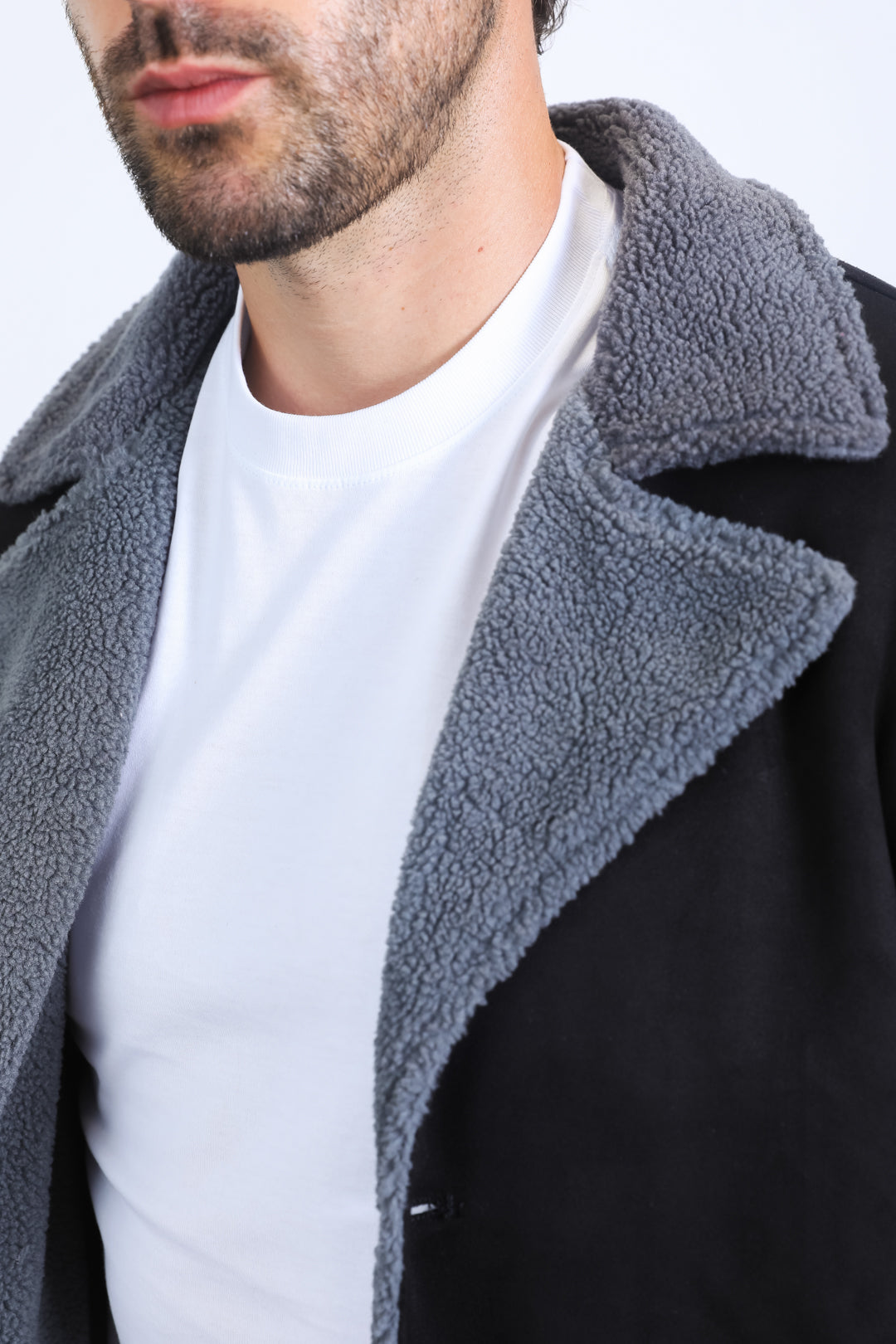 Western Long Faux Suede Coat | Platini – Platini Fashion
