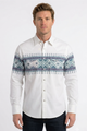 Aztec Band Western Shirt