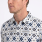 white aztec geometric performance polo ii men platini side