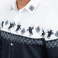 white black western rodeo graphic dress shirt men platini back