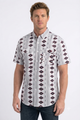 Diamond Tribal Print Performance Shirt