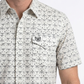 men with white longhorn heritage western shirt detail platini