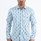 white modern ethnic pattern western shirt men platini front