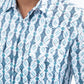 white modern ethnic pattern western shirt men platini back